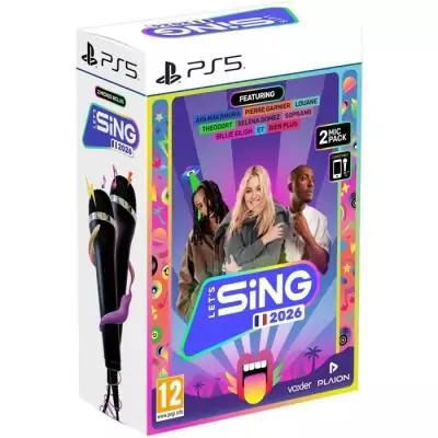 Let's sing 2026 + 2 Micros - Jeu PS5