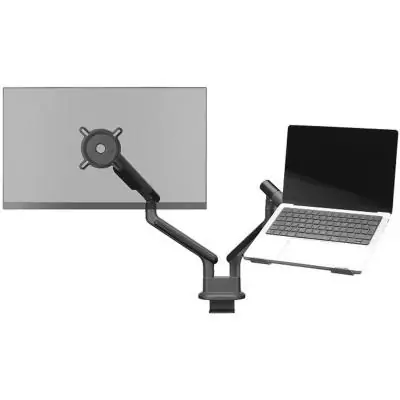 Support pour ordinateur portable - ONE FOR ALL - Vesa 75 - 10 a 17'' max - 9 kgs max - Rebord et sangle de sécurité Support pour ordinateur portable - ONE FOR ALL - Vesa 75 - 10 a 17'' max - 9 kgs max - Rebord et sangle de sécurité