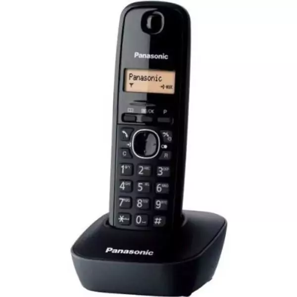 Téléphone Sans Fil Panasonic KX-TG1611FRH – DECT avec Répondeur et Écran LCD