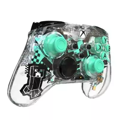 Manette de jeu - Xbox Series X|S, Xbox One et PC - Minecraft : Diamond - Sans fil - PDP - Transparent Manette de jeu - Xbox Series X|S, Xbox One et PC - Minecraft : Diamond - Sans fil - PDP - Transparent