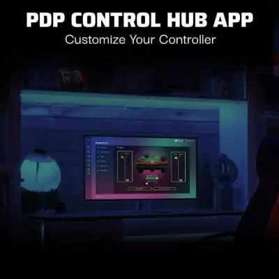 Manette de jeu Xbox Rematch Glow Advanced Filiare Space Dust - PDP Manette de jeu Xbox Rematch Glow Advanced Filiare Space Dust - PDP