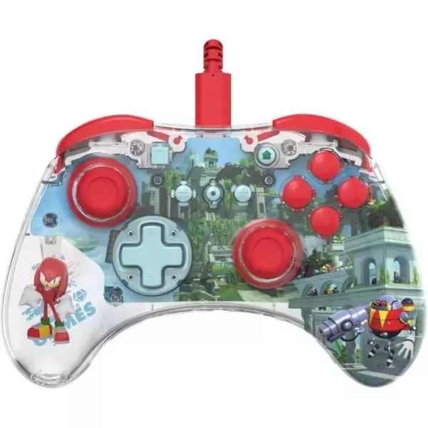 Manette filaire pour Nintendo Switch™ - PDP - Realmz Knuckles - Éclairage LED