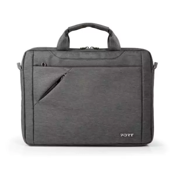 Sacoche PC - PORT DESIGNS - Pour ordinateur portable ECO SYDNEY - 13/14 pouces - Gris