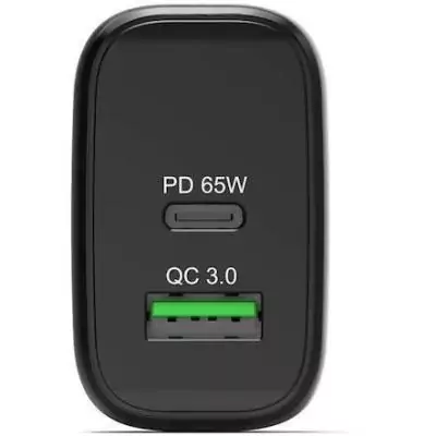 Chargeur mural GaN USB-C & USB-A - PORT DESIGNS - 902104EU - 65 W - Noir Chargeur mural GaN USB-C & USB-A - PORT DESIGNS - 902104EU - 65 W - Noir