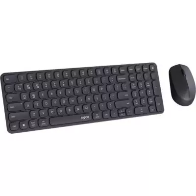 Ensemble Clavier-Souris - RAPOO - 9310M - Sans-fil - Multimode - Ultra-Slim - Noir