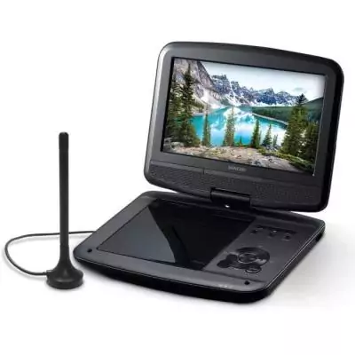 Lecteur DVD/TV portable - SENCOR - SPV 7926T - Ecran 9 - Port USB et lecteur carte SD - Noir