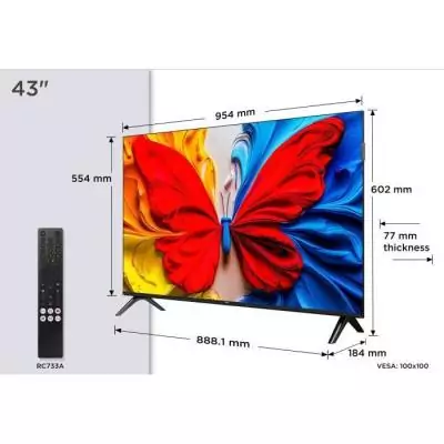TCL 43S51K - TV QLED 43 (109 cm) - Full HD 1920x1080 - HDR10 - Android TCL 43S51K - TV QLED 43 (109 cm) - Full HD 1920x1080 - HDR10 - Android