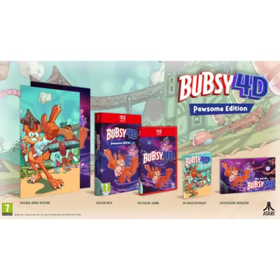 Bubsy 4D - Édition Pawsome • Jeu Nintendo Switch 2 Bubsy 4D - Édition Pawsome • Jeu Nintendo Switch 2