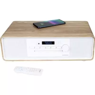 Écoutez vos morceaux préférés avec la Micro-chaîne Bluetooth THOMSON 75W - CD/MP3/USB/Radio FM/DAB+ - Télécommande incluse