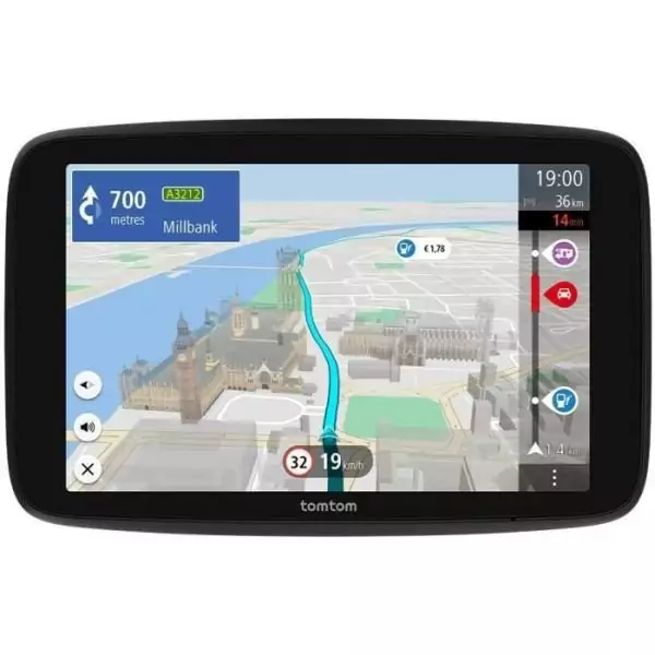 TomTom - GO Camper Max 2eme génération - GPS Camping-car, caravanes et voiture - 7 pouces - Points d'intérets dédiés - Cart