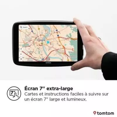 GPS Auto TomTom GO Navigator 2ème génération - Mise à jour Wi-Fi - Cartes Europe - 6 pouces