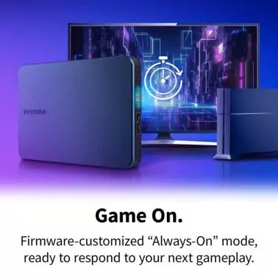 Disque dur externe - TOSHIBA - Canvio Gaming - 1 To - USB 3.0 - Gris Disque dur externe - TOSHIBA - Canvio Gaming - 1 To - USB 3.0 - Gris