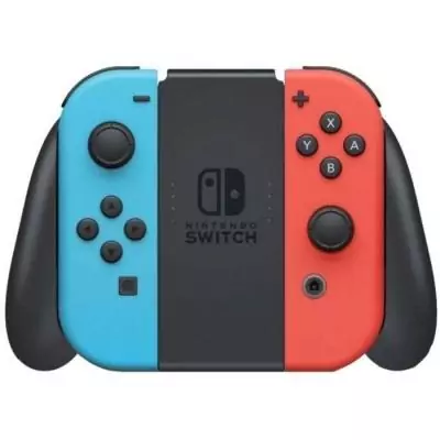 Console Nintendo Switch - Modele OLED • Bleu Néon & Rouge Néon Console Nintendo Switch - Modele OLED • Bleu Néon & Rouge Néon