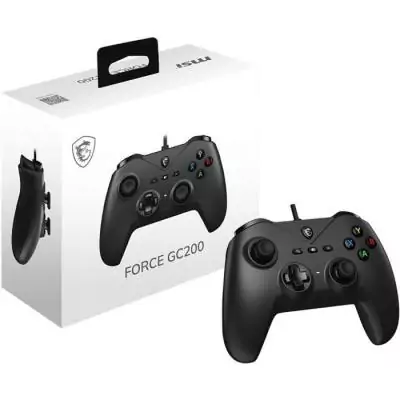 Manette de jeu - PC - FORCE GC200 - Filaire - Noir - MSI