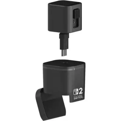 Caméra vidéo USB - HORI - Nintendo Switch 2 - Bras flexible et cache d'objectif - Noir Caméra vidéo USB - HORI - Nintendo Switch 2 - Bras flexible et cache d'objectif - Noir