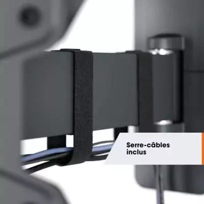 Support mural pour TV - VOGEL'S - TVM 1443 Full-Motion+ Medium, 2 bras, 32-65