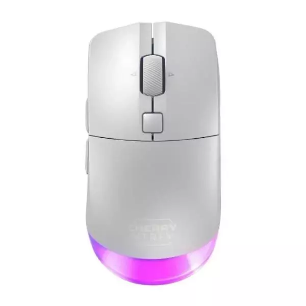 Souris gamer sans fil Bluetooth et 2,4 GHz - CHERRY XTRFY M50 WIRELESS - Blanc