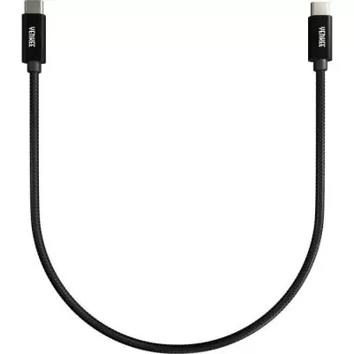 Câble USB-C 0,2 m - YENKEE - YCU C02 BK Câble USB-C 0,2 m - YENKEE - YCU C02 BK