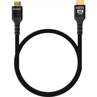 Câble HDMI YENKEE 1.5m - Qualité 4K Ultra HD - YCH 115