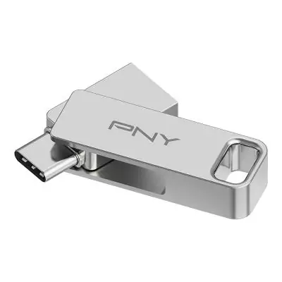 Clé USB PNY PFDI64GDULINKTYCG Argenté Acier 64 GB Clé USB PNY PFDI64GDULINKTYCG Argenté Acier 64 GB