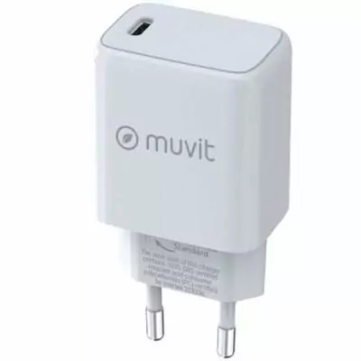 Chargeur mural Muvit MCACC0014 Blanc 30 W