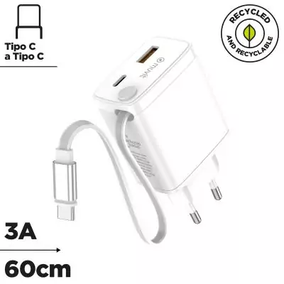 Chargeur mural Muvit WCEU63-30-AC2 Blanc 30 W