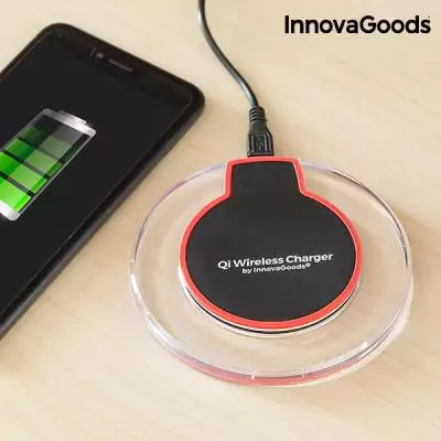 Chargeur Sans Fil pour Smartphones Qi InnovaGoods Chargeur Sans Fil pour Smartphones Qi InnovaGoods