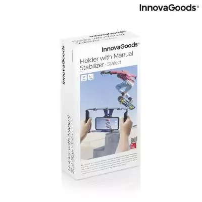 Support pour Smartphone avec Stabilisateur Manuel Stafect InnovaGoods Support pour Smartphone avec Stabilisateur Manuel Stafect InnovaGoods