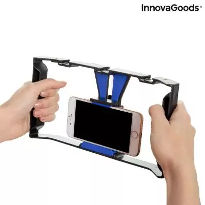 Support pour Smartphone avec Stabilisateur Manuel Stafect InnovaGoods Support pour Smartphone avec Stabilisateur Manuel Stafect InnovaGoods