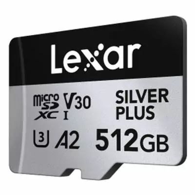Carte Mémoire Micro SD avec Adaptateur Lexar LMSSIPL512G-BNANG 512 GB