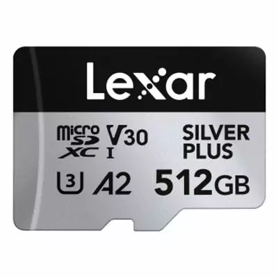 Carte Mémoire Micro SD avec Adaptateur Lexar LMSSIPL512G-BNANG 512 GB