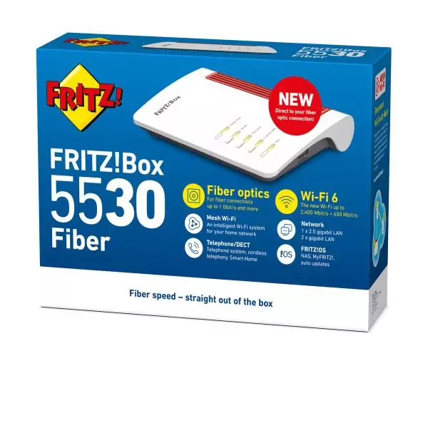 Router Fritz FRITZBOX 5530 FIBER XGS-PONWRLS