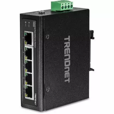 Switch Trendnet TI-E50 RJ-45 x 5 Noir - Compact et Puissant, Idéal pour Réseaux Domestiques