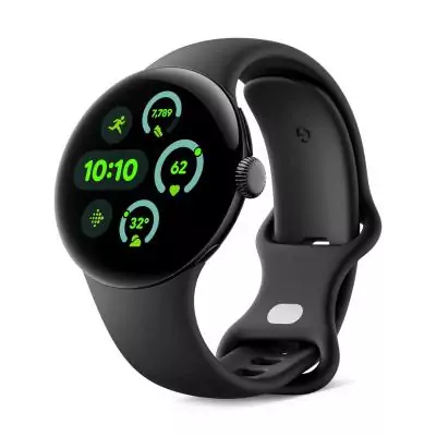 Montre Google Pixel Watch 3 41mm LTE Noir - Ecran 1,2" & Autonomie Batterie 3.15, Idéal pour les Accros de la Technologie!