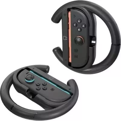 Volant de course - VENOM - Joy-Con Nintendo Switch 2 - Noir