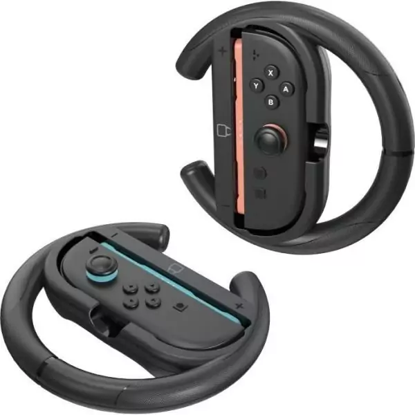 Volant de course - VENOM - Joy-Con Nintendo Switch 2 - Noir