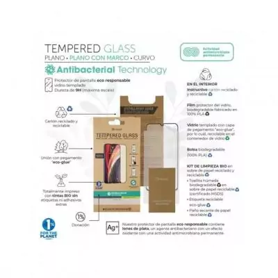 Protection d'Écran Muvit iPhone 14 Pro Max - Film de Protection Anti-chocs et Anti-rayures