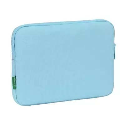 Housse d'ordinateur portable Benetton Sequins Bleu clair (31 x 23 x 2 cm) - Légère et tendance