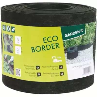 Bordure de jardin en caoutchouc recyclé - GARDEN ID Eco Border - 5 m Bordure de jardin en caoutchouc recyclé - GARDEN ID Eco Border - 5 m