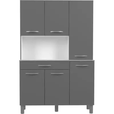 OSLO Buffet de 120 cm - 1 Tiroir et 6 Portes - L 120 x P 40 x H 185 cm OSLO Buffet de 120 cm - 1 Tiroir et 6 Portes - L 120 x P 40 x H 185 cm
