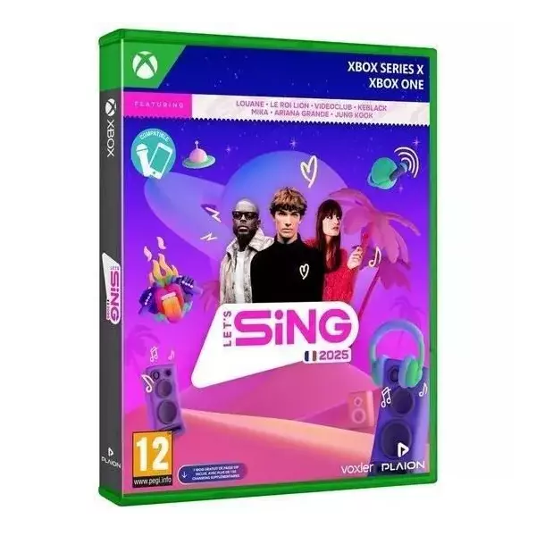 Let's Sing 2025 - Jeu Nintendo Xbox Series X
