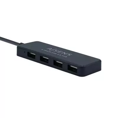 AISENS A104-0402 hub & concentrateur USB 2.0 480 Mbit s Noir AISENS A104-0402 hub & concentrateur USB 2.0 480 Mbit s Noir