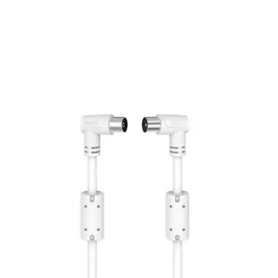 Hama 00205056 câble coaxial 1,5 m Blanc