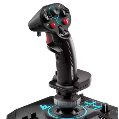 Thrustmaster Sol-R 4 HOTAS Noir USB Joystick + levier de commande du moteur Analogique Numérique PC