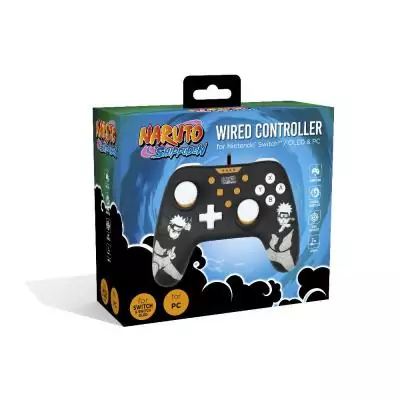 Konix Naruto Manette filaire noire