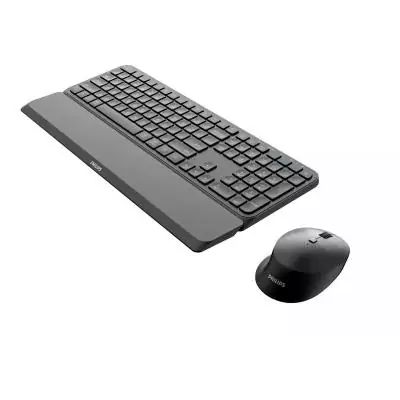 Philips 6000 series SPT6607B 16 clavier Souris incluse Universel RF sans fil + Bluetooth Noir