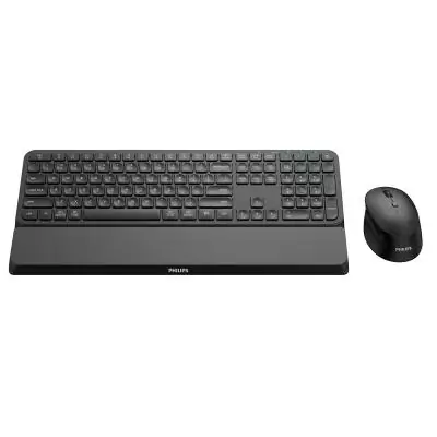 Philips 6000 series SPT6607B 16 clavier Souris incluse Universel RF sans fil + Bluetooth Noir
