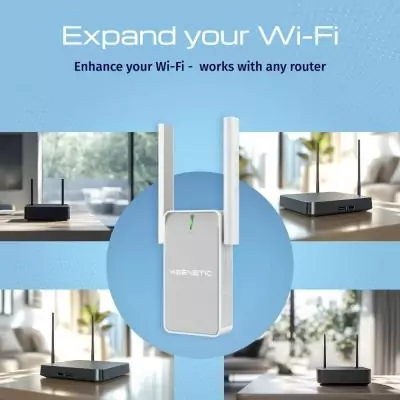Keenetic Buddy 6 Amplificateur de la portée du Wi-Fi 6 maillé AX3000 avec port Gigabit Ethernet