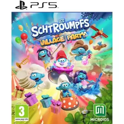 Les Schtroumpfs Village Party - Jeu PS5 Les Schtroumpfs Village Party - Jeu PS5