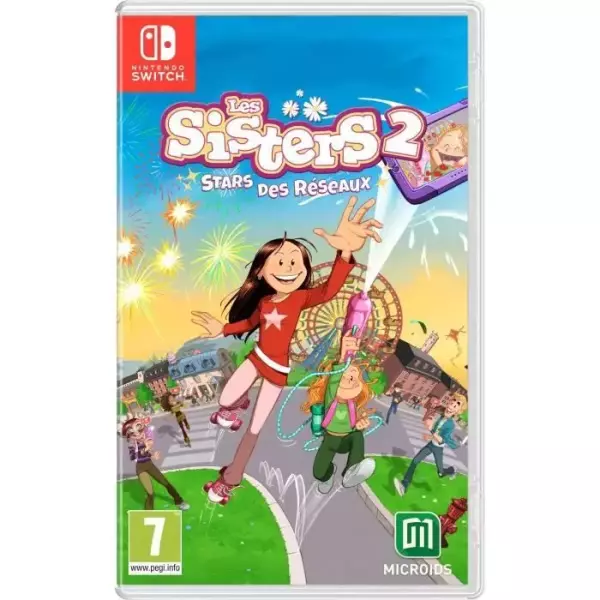 Jeu Nintendo Switch - Les Sisters 2: Star des Réseaux - Aventure - Microids